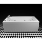 Прямокутна гідроаеромасажна ванна Rialto Tivoli Elite зі змішувачем