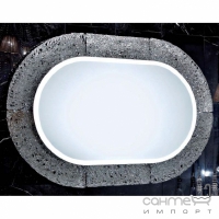 Дзеркало для ванної кімнати Lineatre Eureka 11002 овальне
