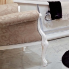 Кресло для ванной комнаты Lineatre Gold Componibile 13P200 лакированный с отделкой дамасский шелк