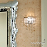 Настінне бра для ванної кімнати Lineatre Concorde 99800 сусальне срібло