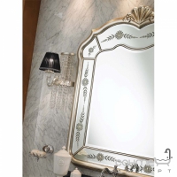 Зеркало для ванной комнаты Lineatre Gold Componibile 13001 сусальное серебро