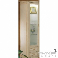 Колона з ящиками для ванної кімнати Lineatre Gold Componibile 13L76 патинована з декором