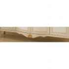 Рамка та торець для меблів 120 см Lineatre Gold Componibile 13L79 патинований з декором