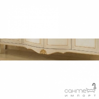 Рамка и торец для мебели 120 см Lineatre Gold Componibile 13L79 патинированный с декором