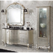 Комплект мебели для ванной комнаты Lineatre Gold Componibile 13/2 сусальное серебро