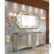 Комплект мебели для ванной комнаты Lineatre Gold Componibile 13/5 сусальное серебро