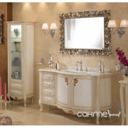 Комплект меблів для ванної кімнати Lineatre Gold Componibile 13/6 патинований з декором