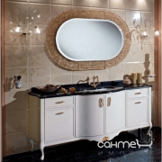Комплект меблів для ванної кімнати Lineatre Gold Componibile 13/A2 перламутровий з обробкою
