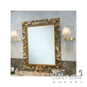 Зеркало для ванной комнаты Lineatre Ambra 88002 сусальное золото