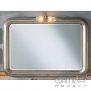 Зеркало для ванной комнаты Lineatre Louvre 93002 сусальное серебро