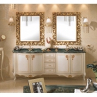 Комплект меблів для ванної кімнати Lineatre Gold Componibile 13/9 патинований з декором