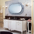 Комплект меблів для ванної кімнати Lineatre Gold Componibile 13/A0 перламутровий з обробкою
