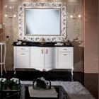 Комплект меблів для ванної кімнати Lineatre Gold Componibile 13/A1 перламутровий з обробкою