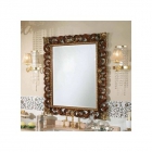 Дзеркало для ванної кімнати Lineatre Ambra 88004 полісандр блискучий з обробкою