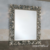 Зеркало для ванной комнаты Lineatre Ambra 88003 сусальное серебро
