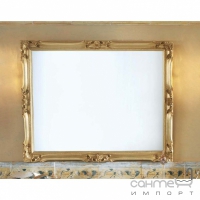 Зеркало для ванной комнаты Lineatre Louvre 63002 сусальное золото