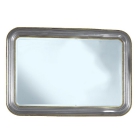 Дзеркало для ванної кімнати Lineatre Savoy Pelle 83002 сусальне срібло оздоблення сусальне золото 1140x50x800 мм
