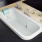 Гидромассажная ванна Jacuzzi Aquasoul Lounge Hydro Friendly встроенная без смесителя 9443-598 Sx левая