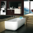 Гидромассажная ванна Jacuzzi Aquasoul Lounge Hydro Friendly с шумопоглощающей панелью без смесителя 9443-607A Dx правая