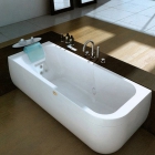 Гидромассажная ванна Jacuzzi Aquasoul Hydro Top с шумопоглощающей панелью без смесителя 9443-184A Sx левая