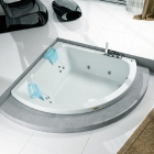 Гидромассажная ванна Jacuzzi Aquasoul Corner 155 Hydro Friendly встроенная без смесителя 9443-697