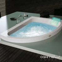 Гідромасажна ванна Jacuzzi Aquasoul Offset Hydro Top вбудована без змішувача 9443-478 Dx права