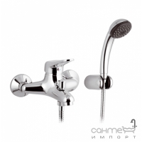 Настінний змішувач для ванни Remer Rubinetterie SpA Kiss K02/CRDO Хром/Золото