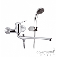 Настінний змішувач для ванни/раковини Remer Rubinetterie SpA Kiss K49/CR Хром