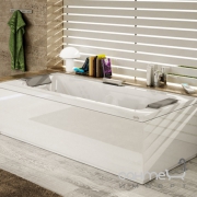 Гидромассажная ванна Jacuzzi Sharp Double Top без панелей и смесителя 9F43-920