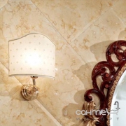 Бра для ванной комнаты Lineatre Hermitage 39040 абажур янтарного цвета