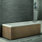 Гидромассажная ванна Jacuzzi Sharp 75 Top AQS с Г-образной шумопоглощающей панелью без смесителя 9Q43-942A Dx правая