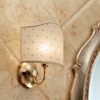 Бра для ванної кімнати Lineatre Hermitage 72020 абажур янтарного кольору