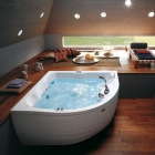 Гидромассажная ванна Jacuzzi Maxima Base с фронтальной панелью без смесителя 9443-786A