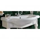 Раковина для ванної кімнати Lineatre Londra 23058 біла кераміка