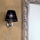 Настенное бра для ванной комнаты Lineatre Parigi 53070 абажур черного цвета