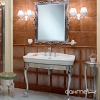 Комплект меблів для ванної кімнати Lineatre Lady 80/1 алюміній, хром