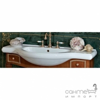 Раковина для ванної кімнати Lineatre Londra 23054 біла кераміка