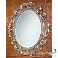 Овальне дзеркало для ванної кімнати Lineatre Parigi 17013 дерево 
