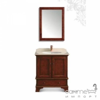 Комплект меблів для ванної кімнати Godi US-02 коричневий