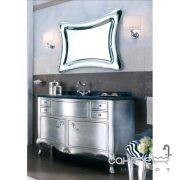Комплект мебели для ванной комнаты Lineatre Gold 63/5 сусальное серебро