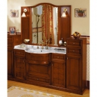 Комплект меблів для ванної кімнати Lineatre Tudor 65/5 черешня антикваріато