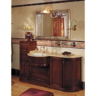 Комплект мебели для ванной комнаты Lineatre Tudor 65/6 черешня антиквариато
