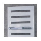 Електрична сушка для рушників Zehnder Metropolitan 400x805 MEPE-080-040/ID білий