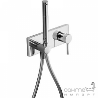 Гігієнічний душ для біде/туалету, що вбудовується, монтаж для гіпсових панелей Tres Max-Tres 062.122.02 Хром