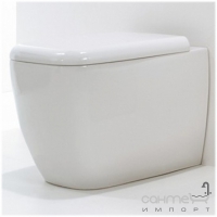Сидіння з кришкою, soft closing GSG Lilac LICOPRTI (білий)