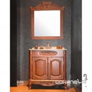 Комплект мебели для ванной комнаты Godi TG-06 канадский дуб, коричневый