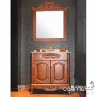 Комплект мебели для ванной комнаты Godi TG-06 канадский дуб, коричневый