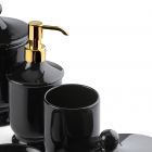 Дозатор для жидкого мыла Nicolazzi S.p.A. D'appoggio 6006B Чёрная Керамика