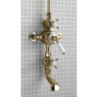 Термостатичний змішувач для ванни/душу Devon&Devon MARF60OT Світле Золото