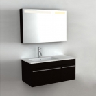Комплект мебели для ванной комнаты CRW GT05 III шоколад